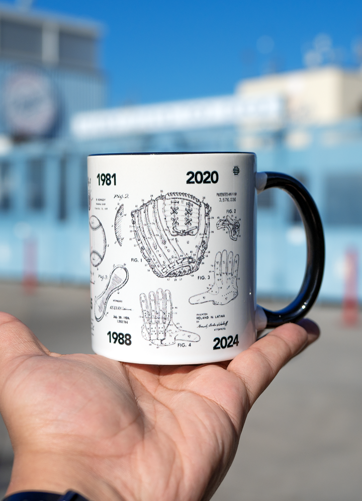 Baseball Patents 11 Ounce Mug